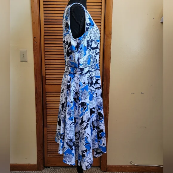 NWT Sleeveless Floral Dress Plus Size 14 (NY&CO) - Picture 2 of 5